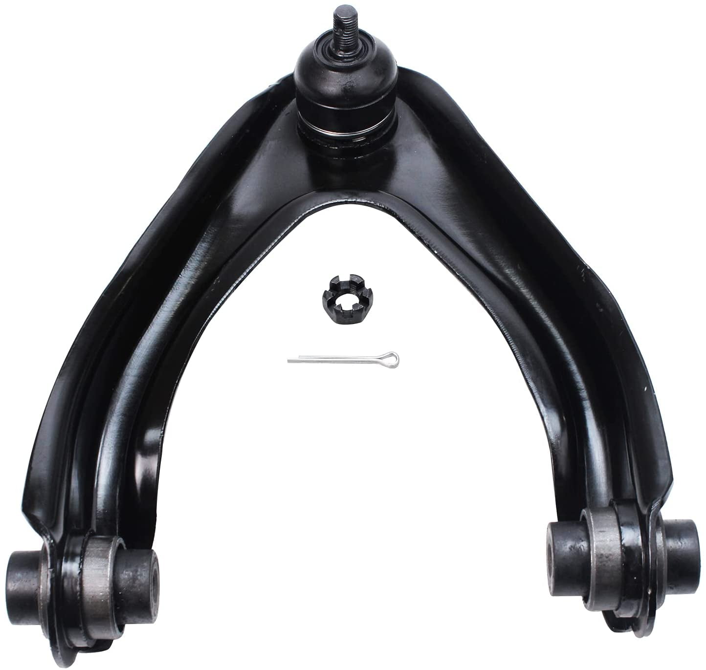 Detroit Axle - Front Upper Right Control Arm w/Ball Joint for 1997-2001 Honda CR-V 1998 1999 2000 Complete Control Arm Pre-Assembled with Bushings, Mounts & Ball Joints CRV Replacement