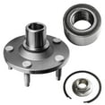 thumbnail image 1 of Detroit Axle - Front Wheel Bearing Hub for 2001-2012 Ford Escape Mercury Mariner Mazda Tribute, Replacement 2002 2003 2004 2005 2006 2007 2008 2009 2010 2011 Wheel Bearing & Hub Assembly, 1 of 7