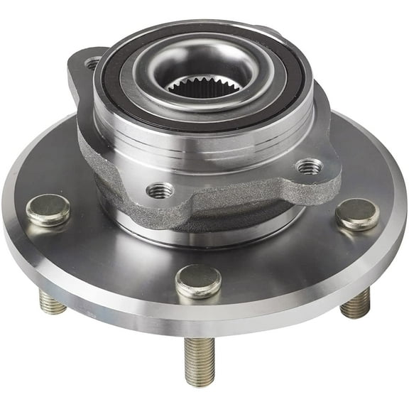 Detroit Axle - Front Wheel Bearing Hub for 2009-2020 Dodge Journey Replacement 2009 2010 2011 2012 2013 2014 2015 2016 2017 2018 2019 2020 Wheel Bearing and Hub Assembly