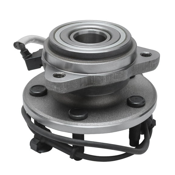 Detroit Axle - Front Wheel Bearing Hub for 4WD 2000-2002 Ford Ranger Mazda B4000, 2001-2002 B3000, Wheel Hub & Bearing Assembly Replacement [NO Pulse Lock]