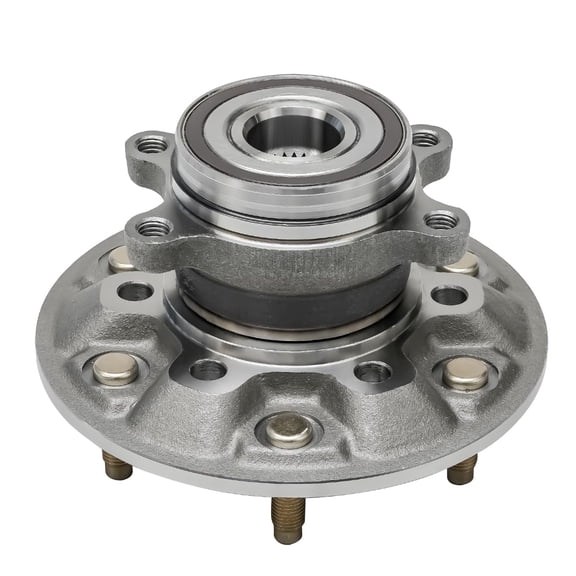 Detroit Axle - Front Wheel Bearing Hub for 4WD 2009-2012 Chevrolet Colorado GMC Canyon 2009 2010 2011 2012, Wheel Bearing and Hub Assembly Replacement