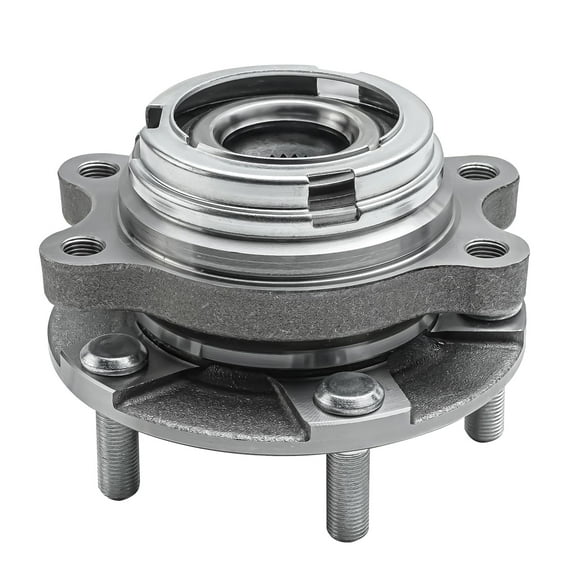 Detroit Axle - Front Wheel Bearing Hub for AWD Infiniti EX35 EX37 FX35 FX45 FX50 G25 G35 G37 M35 M37 M45 M56 Q40 Q50 Q60 Q70 QX50 QX70, Wheel Bearing & Hub Assembly Replacement
