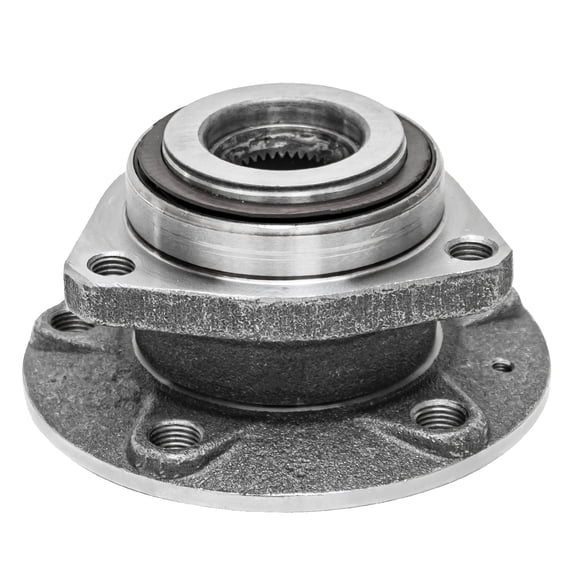 Detroit Axle - Front Wheel Bearing Hub for VW 2006 Golf 2006-09 Rabbit GTI 2008 R32 2007-09 Golf City 2007-12 Eos 2006-08 Audi A3, Wheel Bearing Hub Assembly Replacement