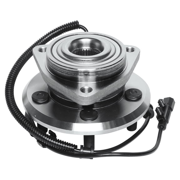 Detroit Axle - Front Wheel Bearing Hub for 2008-2012 Jeep Liberty, 2007-2011 Dodge Nitro Wheel Hub and Bearing Assembly 2009 2010 Replacement
