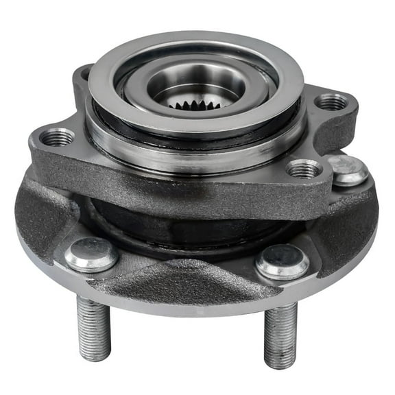 Detroit Axle - Front Wheel Bearing Hub for 2011-2017 Nissan Juke, 11-12 Leaf, Wheel Bearing and Hub Assembly 2012 2013 2014 2015 2016 Replacement