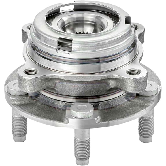 Detroit Axle - Front Wheel Bearing Hub for 2015-2021 Nissan GT-R Wheel Bearing Hub Assembly 2016 2017 2018 2019 2020 Replacement
