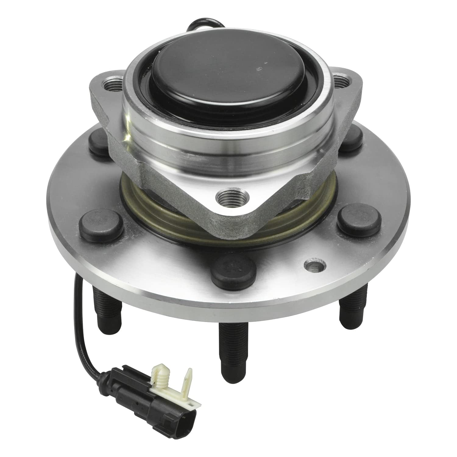 Detroit Axle - Front Wheel Bearing Hub for RWD Chevy GMC Silverado Sierra 1500 Tahoe Suburban Yukon Cadillac Escalade Wheel Hub Bearing Replacement