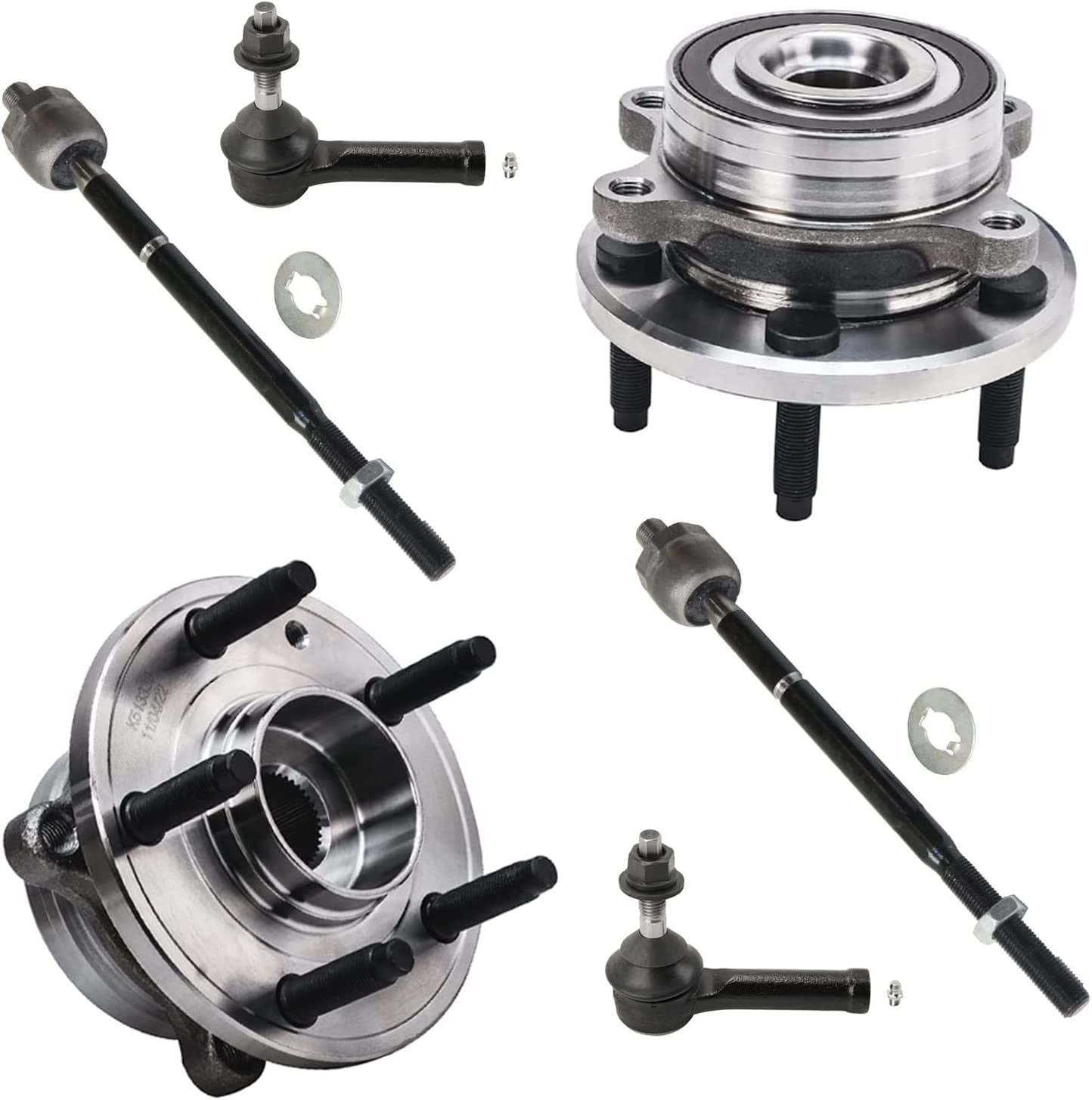 Detroit Axle - Front Wheel Bearing Hubs Ball Joints Sway Bar Links Replacement for 2000-2001 Ford F-250 F-350 Super Duty - 8pc Set並行輸入 Detroit Axle - Front Wheel Bearing Hub for 4WD 10 Lug 2011-2016