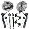 thumbnail image 1 of Detroit Axle - Front Wheel Bearing & Hubs, Inner Outer Tie Rods and Sway Bar Links Replacement for 2011-2013 Infiniti QX56 - 8pc Set, 1 of 7
