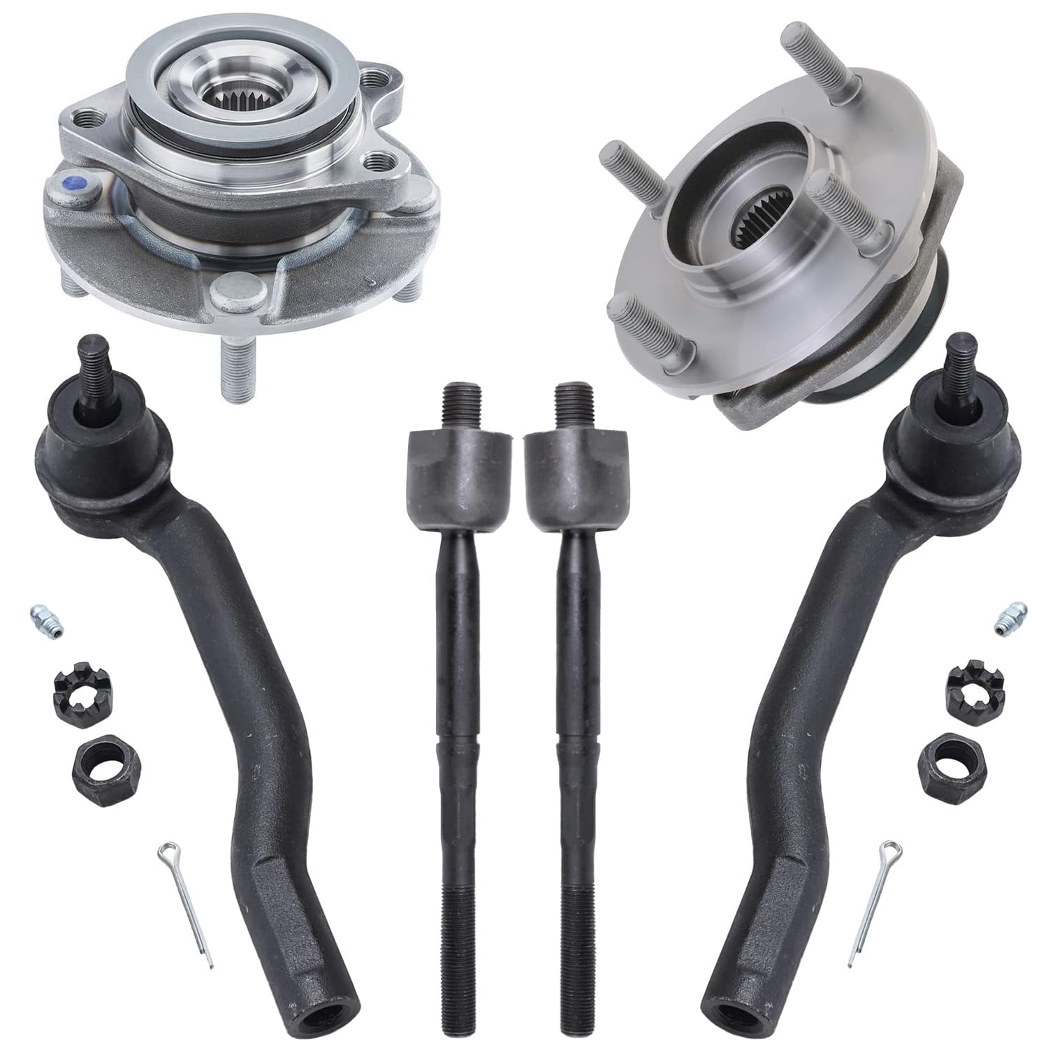 MaXpeedingrods Kit Mozzo Cuscinetto Ruota Anteriore Con Sensore ABS - 5 Fori Per Opel Astra H E Zafira B - 3