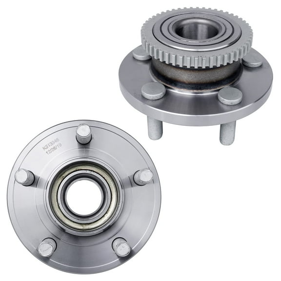 Detroit Axle - Front Wheel Bearing Hubs for 2015-2020 Ford Mustang 2 Wheel Hub Bearings Assembly 2016 2017 2018 2019 Replacement