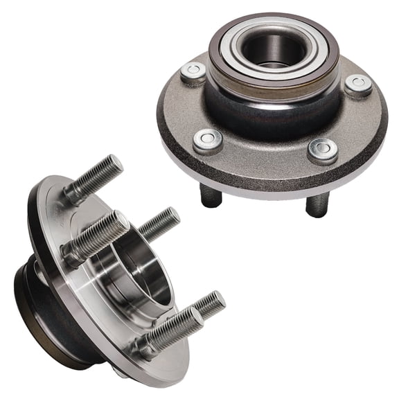 Detroit Axle - RWD Pair Front Wheel Bearing Hub Assembly for 2005-2012 Chrysler 300, 2008-2011 Dodge Challenger 2006-2011 Charger 2005-2008 Magnum 5 Lugs
