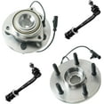 thumbnail image 1 of Detroit Axle - Front Wheel Bearing and Hubs Assembly Sway Bar End Links Replacement for 2004 2005 Dodge Durango - 4pc Set, 1 of 7
