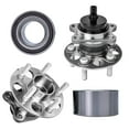 thumbnail image 1 of Detroit Axle - Front Wheel Bearing and Rear Wheel Hub Assembly Compatible for 2008 2009 2010 2011 2012 Scion XD, 1 of 7