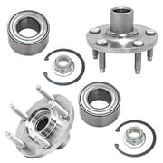 Detroit Axle - Front Wheel Bearings & Hubs Assembly Replacement for 2007 2008 2009 2010 Ford Edge Lincoln MKX - 2pc Set