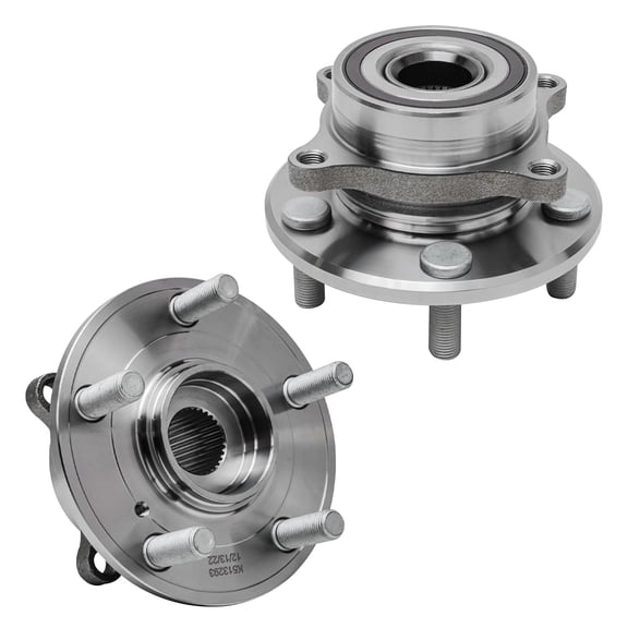 Detroit Axle - Front Wheel Bearings and Hubs Assembly Replacement for 2011 2012 2013 2014 2015 2016 2017 Honda Odyssey - 2pc Set