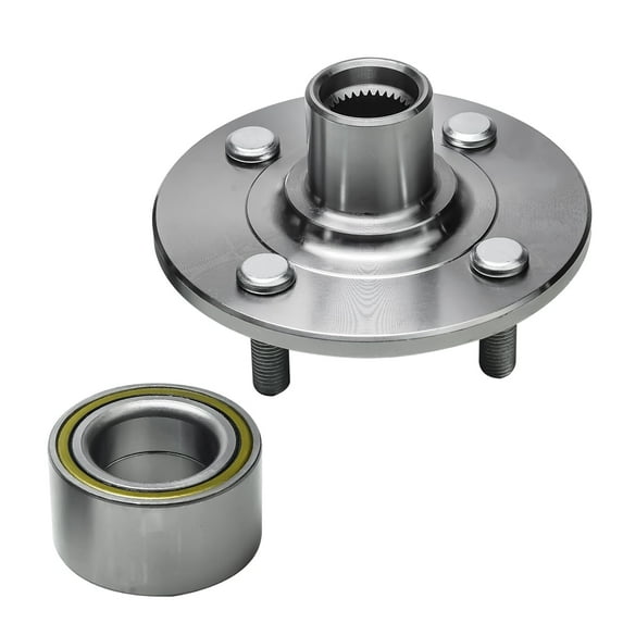 Detroit Axle - Front Wheel Hub Bearing Assembly Replacement for 1994-2002 Saturn SC1 SC2 SL SL1 SL2 SW1 SW2