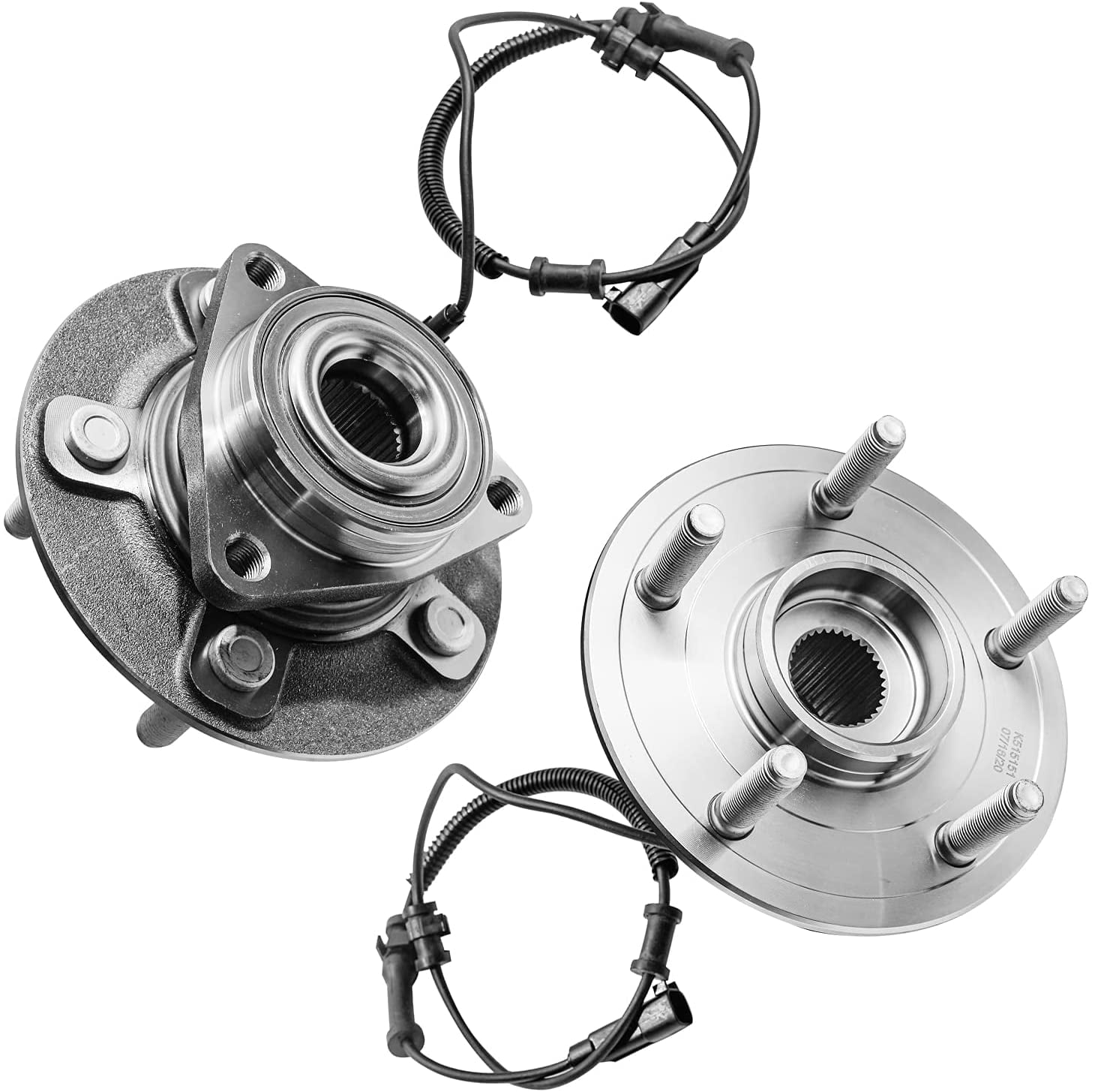Detroit Axle Front Wheel Bearing And Hubs For 2012-2018, 51% OFF