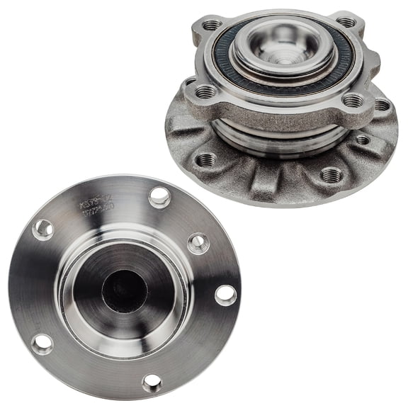 Detroit Axle - Front Wheel Hub Bearings Assembly Replacement for BMW 525i 528i 530i 540i Z8 Fits select: 2002-2003 BMW 530 I AUTOMATIC, 2003 BMW 525 I AUTOMATIC