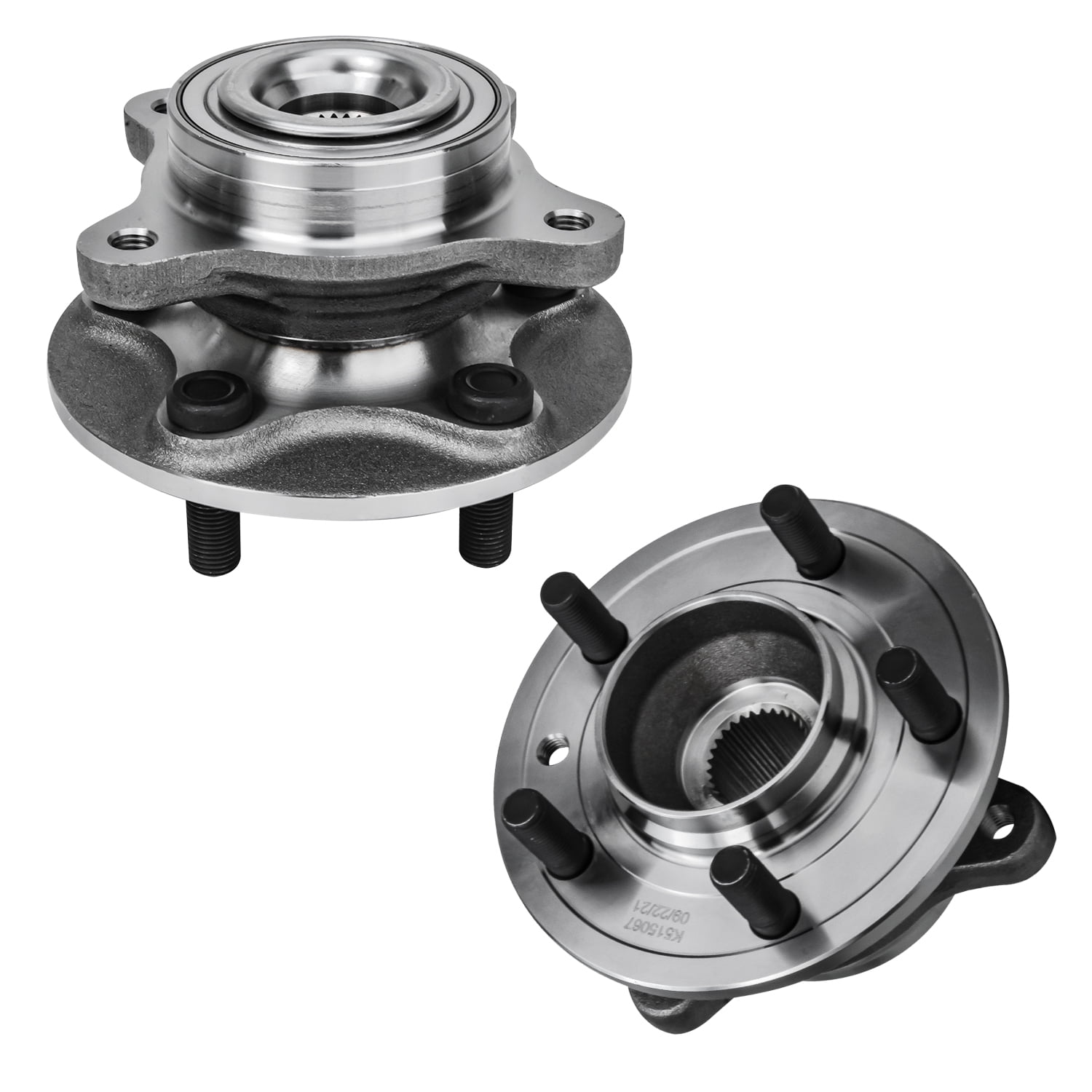 Detroit Axle Front Wheel Hub Bearings Replacement for Land Rover LR3 LR4 Range Rover Sport