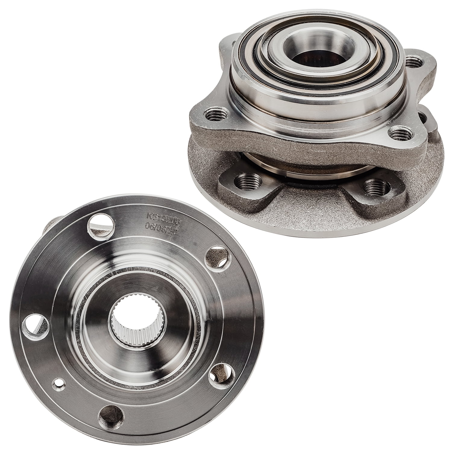 32246175 Detroit Axle - Front Wheel Hub Bearings Replacement for 2003-2007 Volvo ...