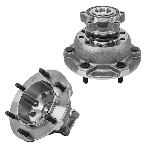 Detroit Axle - Front Wheel Hub & Bearings Replacement for Ford Transit-250 Transit-350 HD