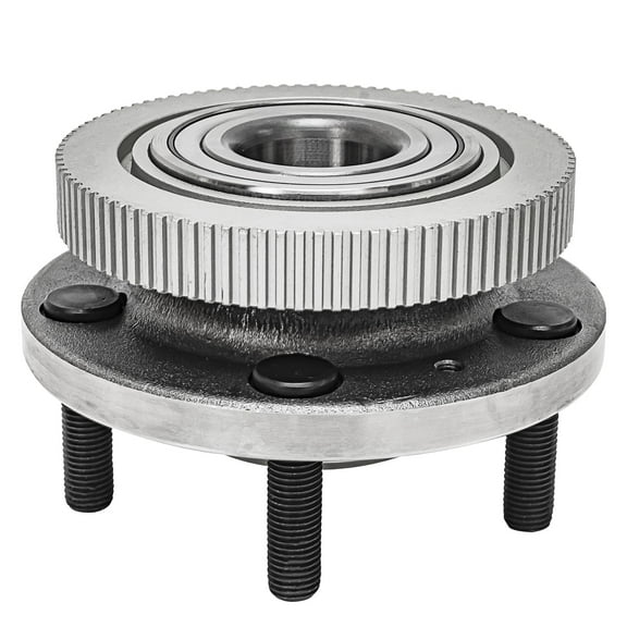 Detroit Axle - Front Wheel Hub and Bearing Assembly For 1988 Volvo 740 5 Lug W/ABS 513213