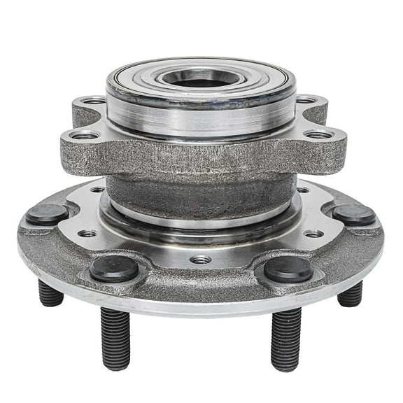 Detroit Axle - Front Wheel Hub and Bearing Assembly For Axiom, Rodeo 6 Lug W/o ABS 513166