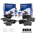 thumbnail image 1 of Detroit Axle - Brake Pads for 2005 2006 2007 Ford Focus, Front and Rear Ceramic Brake Pads w/ Hardware Replacement, 1 of 7