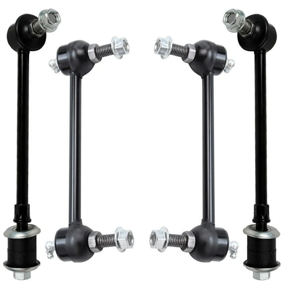 Detroit Axle - Front and Rear Sway Bar End Links Replacement for 1996-2004 Nissan Pathfinder - [1997-2003 Infiniti QX4]