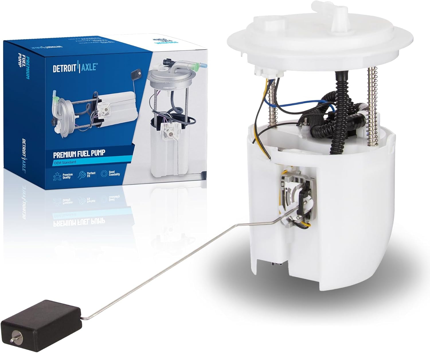 Detroit Axle - Fuel Pump Module for Jeep 2007-2017 Compass Patriot 2007-2012 Dodge Caliber, Electric Fuel Pump Module Assembly 2008 2009 2010 2011 Replacement