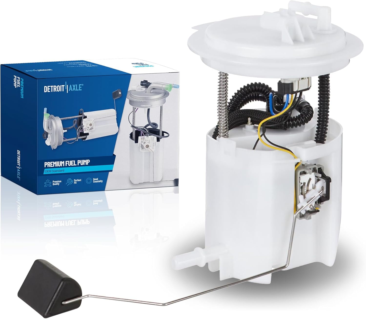 Detroit Axle - Fuel Pump Module for Jeep 2009-2017 Wrangler 2018 Wrangler JK, Electrical Fuel Pump Module Assembly 2010 2011 2012 2013 2014 2015 2016 Replacement