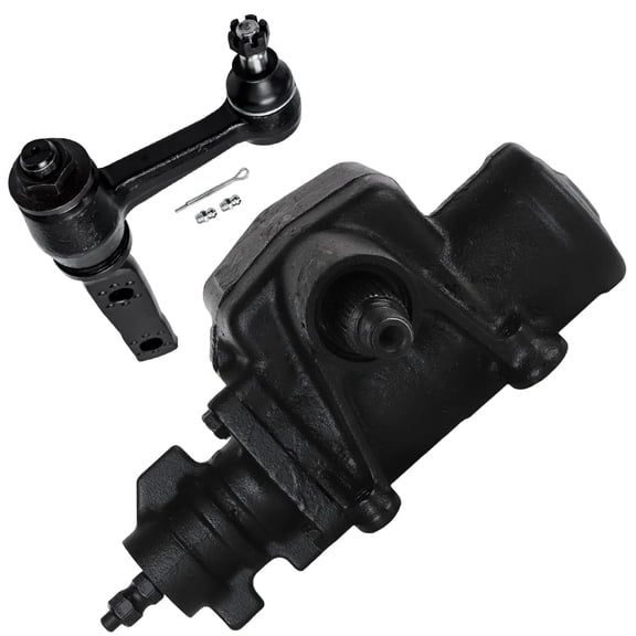 Detroit Axle - Gear Box Kit for 2003 Ford F-150 1997-1998 Expedition 1998 Lincoln Navigator, Power Steering Gear Box Assembly, Idler Arm w/3.43" Bolt Pattern Replacement