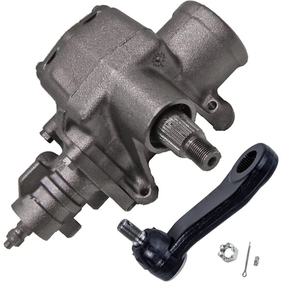 Detroit Axle - Gear Box Kit for 1997-2003 Ford F-150 2001-2002 Expedition 1998-1999 F-250, Power Steering Gear Box, Steering Pitman Arm Replacement