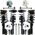 thumbnail image 1 of Detroit Axle - New 14-Piece Front Suspension Kit - Pair (2) Lower Ball Joints, Pair (2) Stabilizer Sway Bar Links, All (4) Outer and Inner Tie Rod, All (4) Front and Rear Struts, (2) Wheel Hubs, 1 of 9
