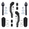 thumbnail image 1 of Detroit Axle - New Complete 8-Piece Front Suspension Kit Replacement for Honda Civic - EXCLUDES SI - All (4) Inner & Outer Tie Rods Ends, 2 Front Sway Bar Links & 2 Rack & Pinion Boots…, 1 of 8