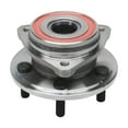 thumbnail image 1 of Detroit Axle - Front Wheel Bearing Hub for 2000-2006 Jeep Wrangler TJ 1999-2001 Cherokee Bearing Hub Replacement Wrangler Wheel Bearing and Hub [Non-ABS 5 Lugs], 1 of 7