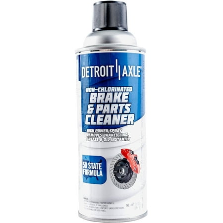 Detroit Axle - Non Chlorinated Brake Parts Cleaner Bottle 10oz High Power Spray - 1pc Set
