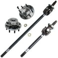 thumbnail image 1 of Detroit Axle - Pair (2) Front CV Axle Shafts Pair (2) Front Wheel Hub and Bearing Assembly for 2003 2004 2005 Dodge Ram 2500/ Ram 3500 - 4WD, 1 of 8