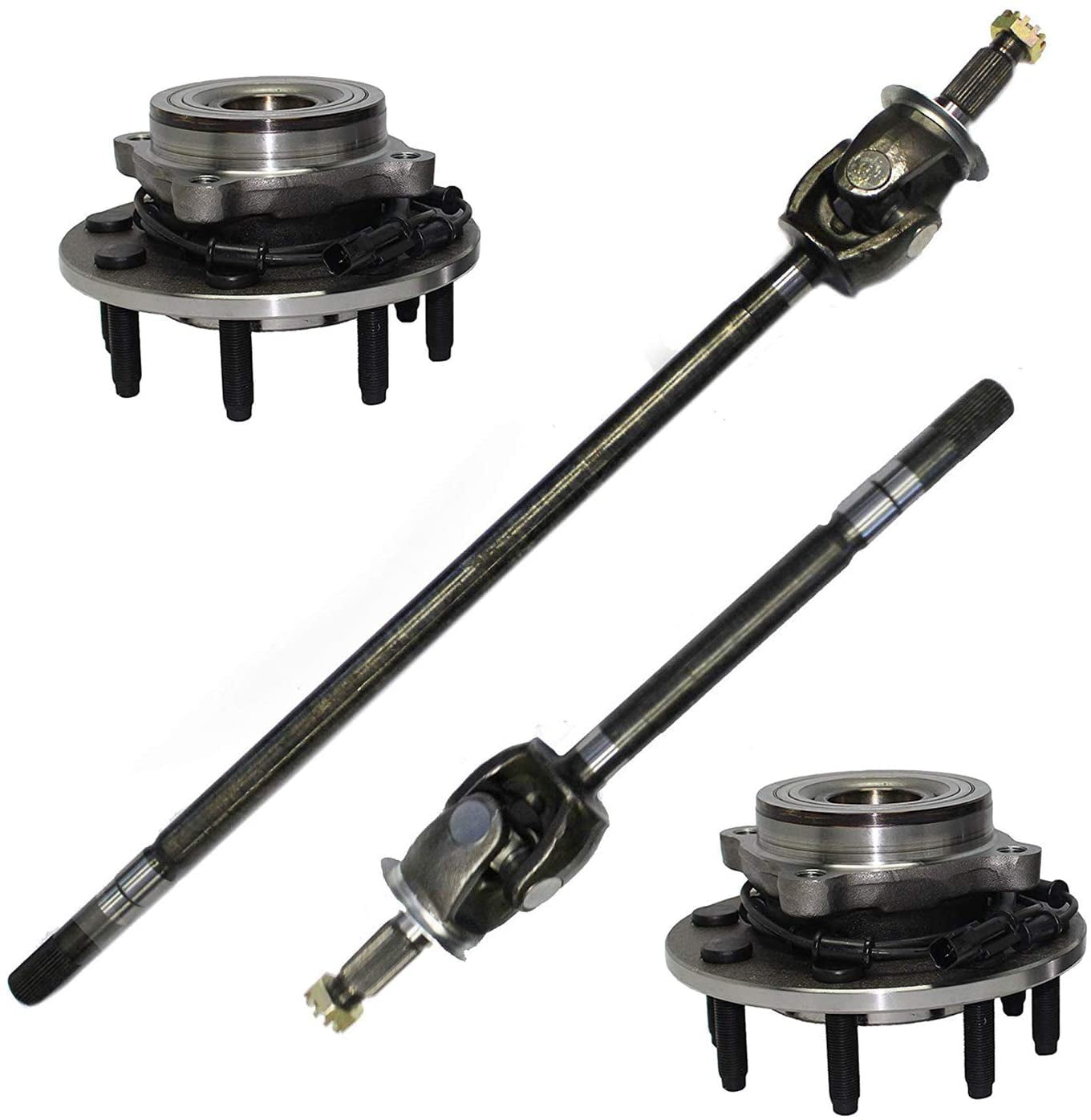 Dodge Ram Wheel Bearing 2-Pack Front Wheel Hub Bearings For 4WD 2006-2008 Dodge Ram 1500 2500 3500 Wheel Hubs &amp; Bearings For Dodge Ram 3500 Van