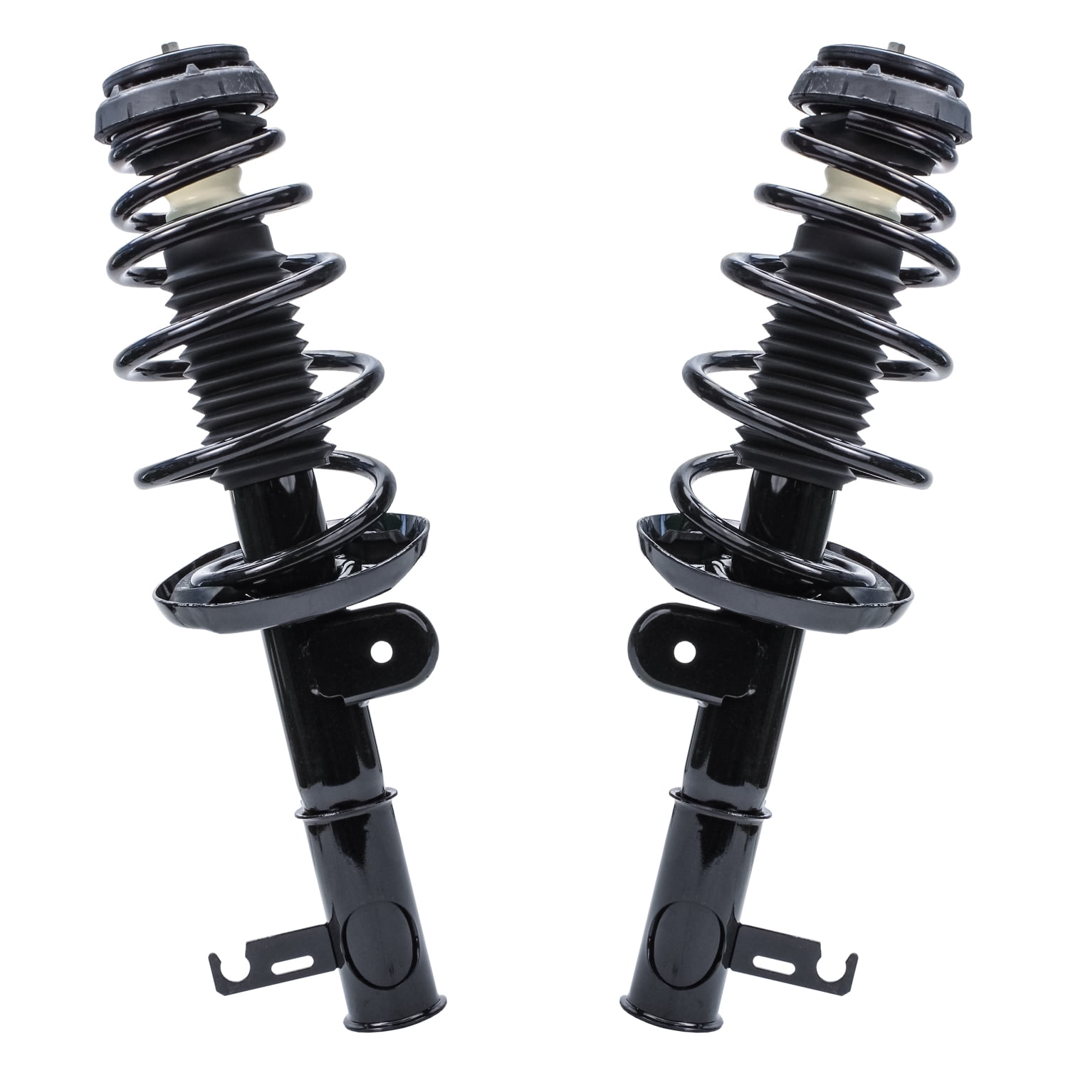 Detroit Axle - Pair (2) Front Driver and Passenger Side Complete Strut with Coil Spring Assembly Replacement for 2012-2017 Buick Verano