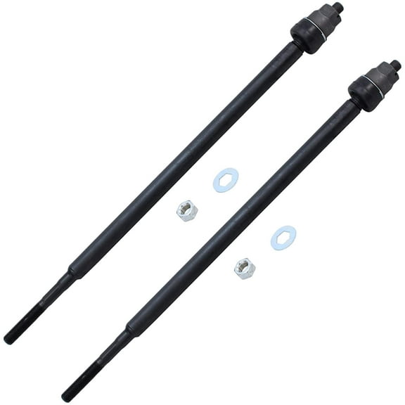 Detroit Axle - Pair (2) Front Inner Tie Rods RH LH Driver and Passenger Side Replacement for 2003 2004 2005 2006 2007 2008 2009 2010 2011 Honda Element