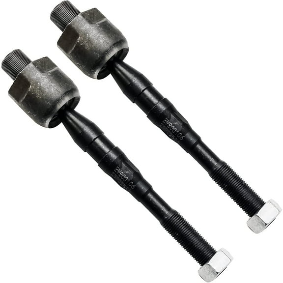 Detroit Axle - Pair Front Inner Tie Rods for 2005-2019 Nissan Frontier, 2005-2012 Pathfinder, 2005-2015 Xterra, 2 Inner Tie Rod Ends 2006 2007 2008 2009 2010 2011 Replacement