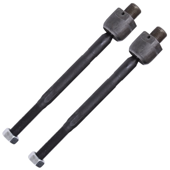 Detroit Axle - Pair Front Inner Tie Rods for 2003-2008 Infiniti FX35 FX45, 2 Inner Tie Rod Ends 2004 2005 2006 2007 Replacement