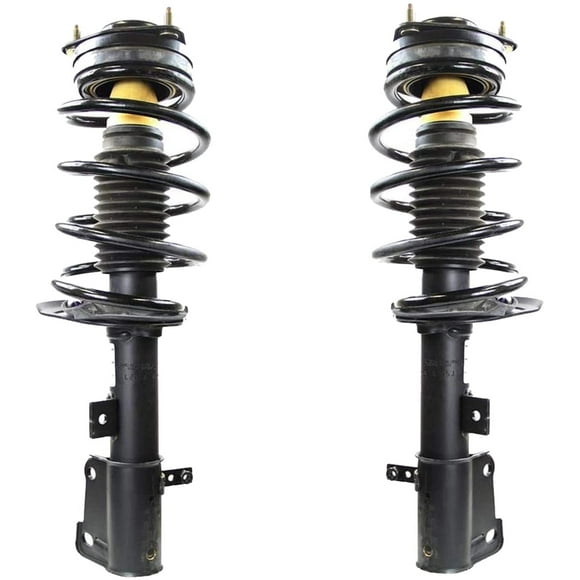 Detroit Axle - Pair Front Struts for 2005-2006 Chevy Equinox 2006 Pontiac Torrent 2 Ready Struts with Coil Spring Assembly Replacement Suspension