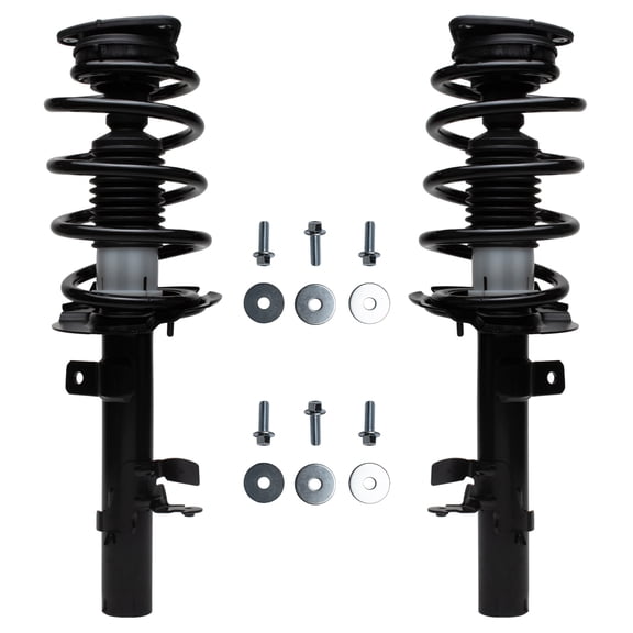 Detroit Axle - Pair Front Struts for 2014-2019 Ford Escape 2 Ready Struts with Coil Spring Assembly 2015 2016 2017 2018 Replacement