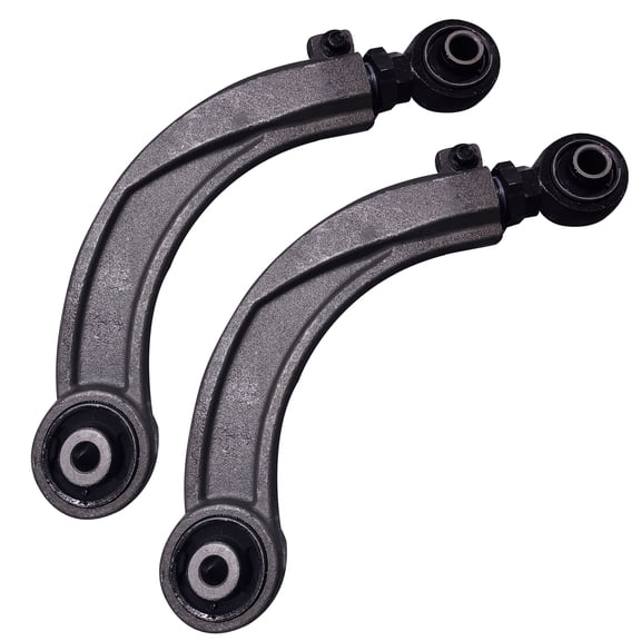 Detroit Axle - Pair Rear Upper Control Arms for 13-20 Ford Fusion Lincoln MKZ Upper Control Arms Assembly 2013 2014 2015 2016 2017 2018 2019 2020 Replacement
