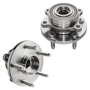 Detroit Axle - Pair Rear Wheel Bearing Hubs for 11-14 Ford Edge, 09-19 Flex, 13-19 Police Interceptor Sedan, 14-18 Police Sedan, 10-19 Taurus, 09-16 Lincoln MKS, 10-19 MKT, 11-15 MKX