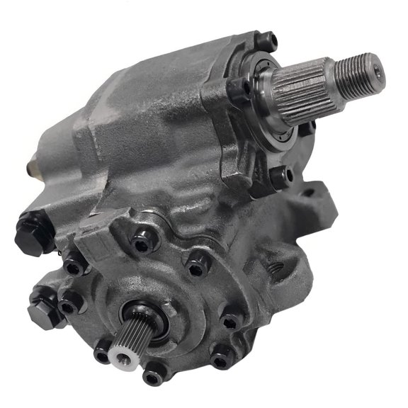 Detroit Axle - Front Gear Box Kit for 2003 2004 2005 2006 Jeep Wrangler TJ, Power Steering Gearbox Assembly Replacement