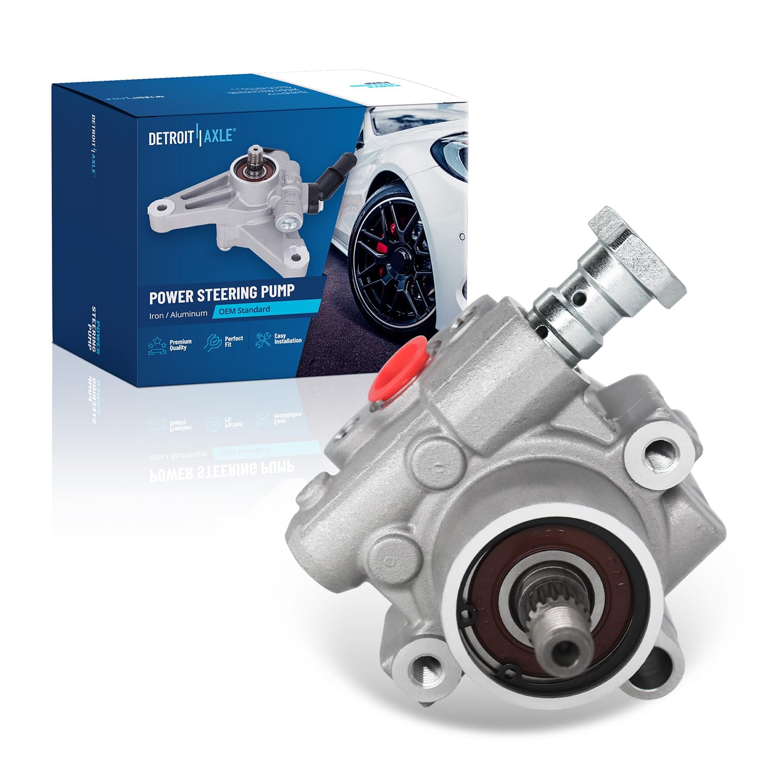 Detroit Axle - Power Steering Pump Replacement for Nissan Altima Maxima Quest